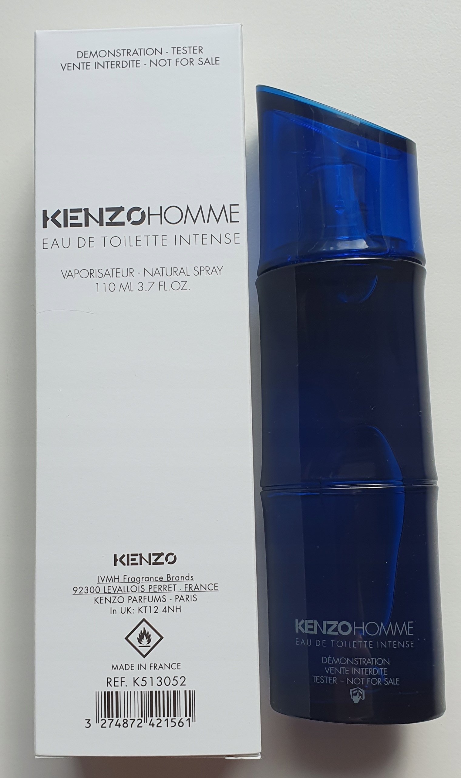 Kenzo Homme Intense Toaletna voda - Tester